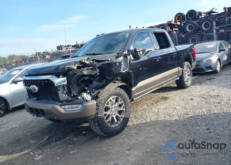 2021 Ford F-150 King Ranch из США, поврежденный, VIN 1FTEW1C81MFB01093